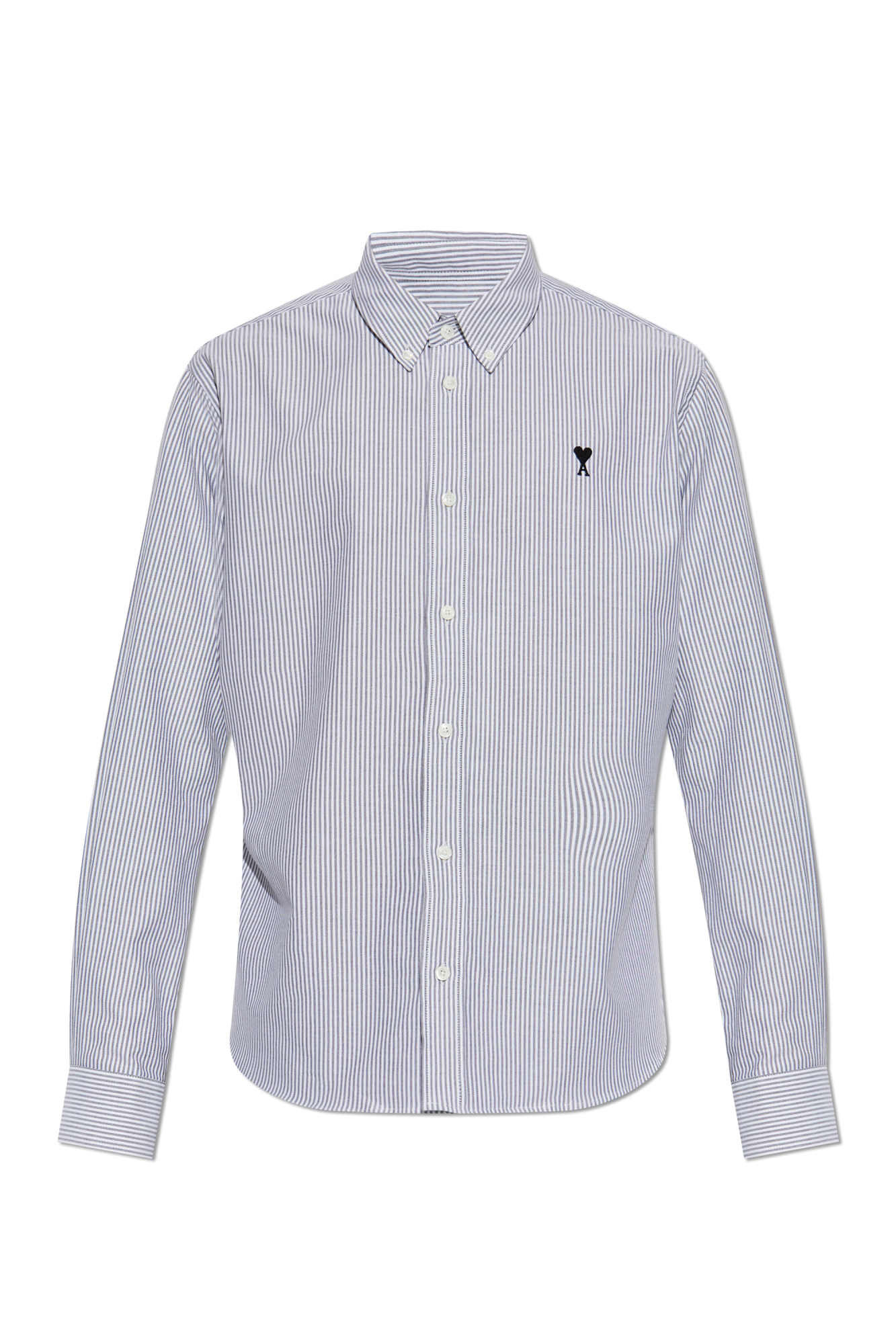 ami♡ Light blue Shirt with logo Ami Alexandre Mattiussi - Vitkac AS